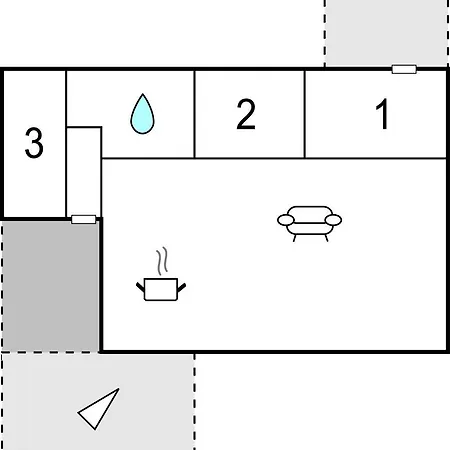 펜션 Three-bedroom Holiday In
